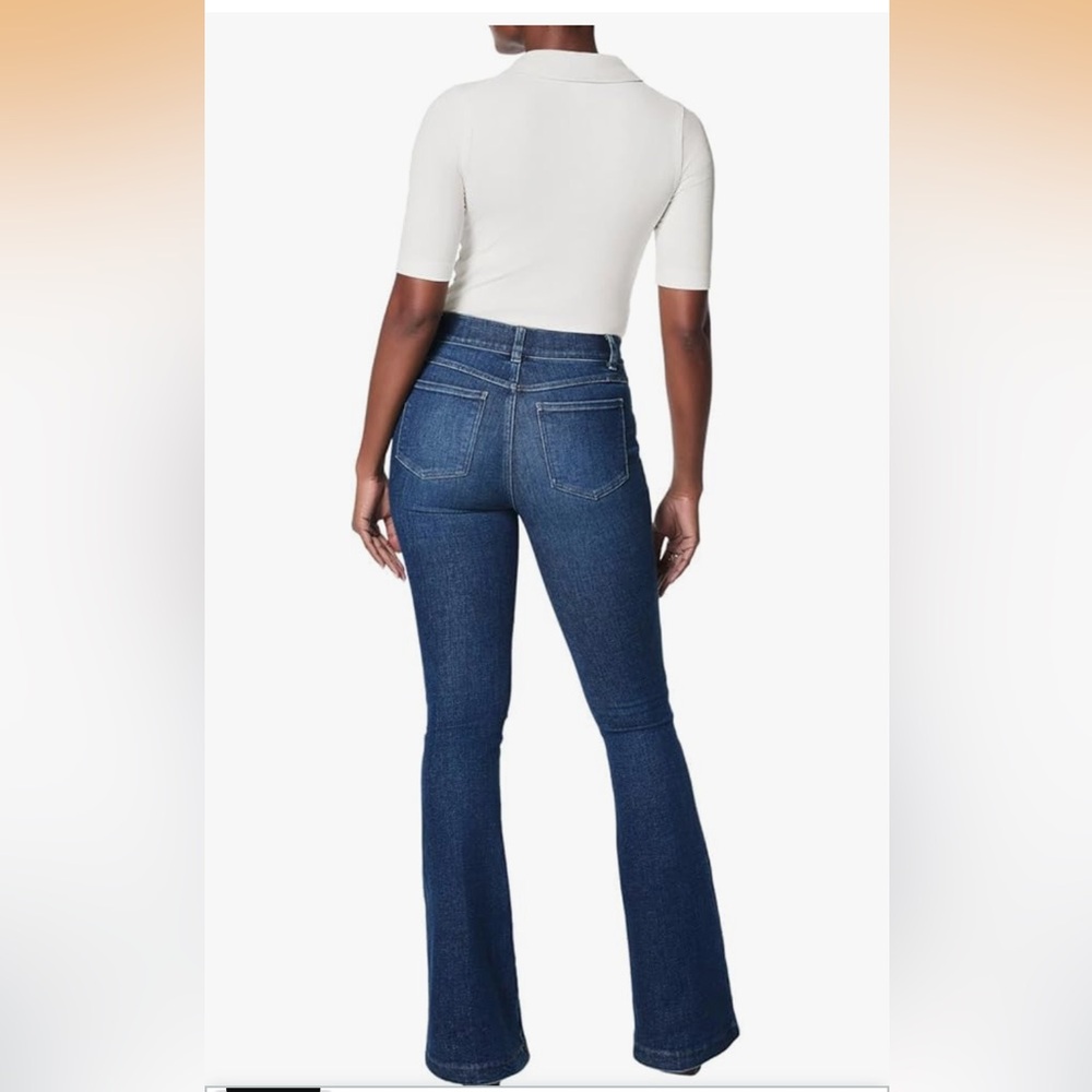 SPANX SPANXSHAPE™ EVERYWEAR FLARE JEANS Authentic Blue 2X SOLD OUT ON SITE - Picture 2 of 7